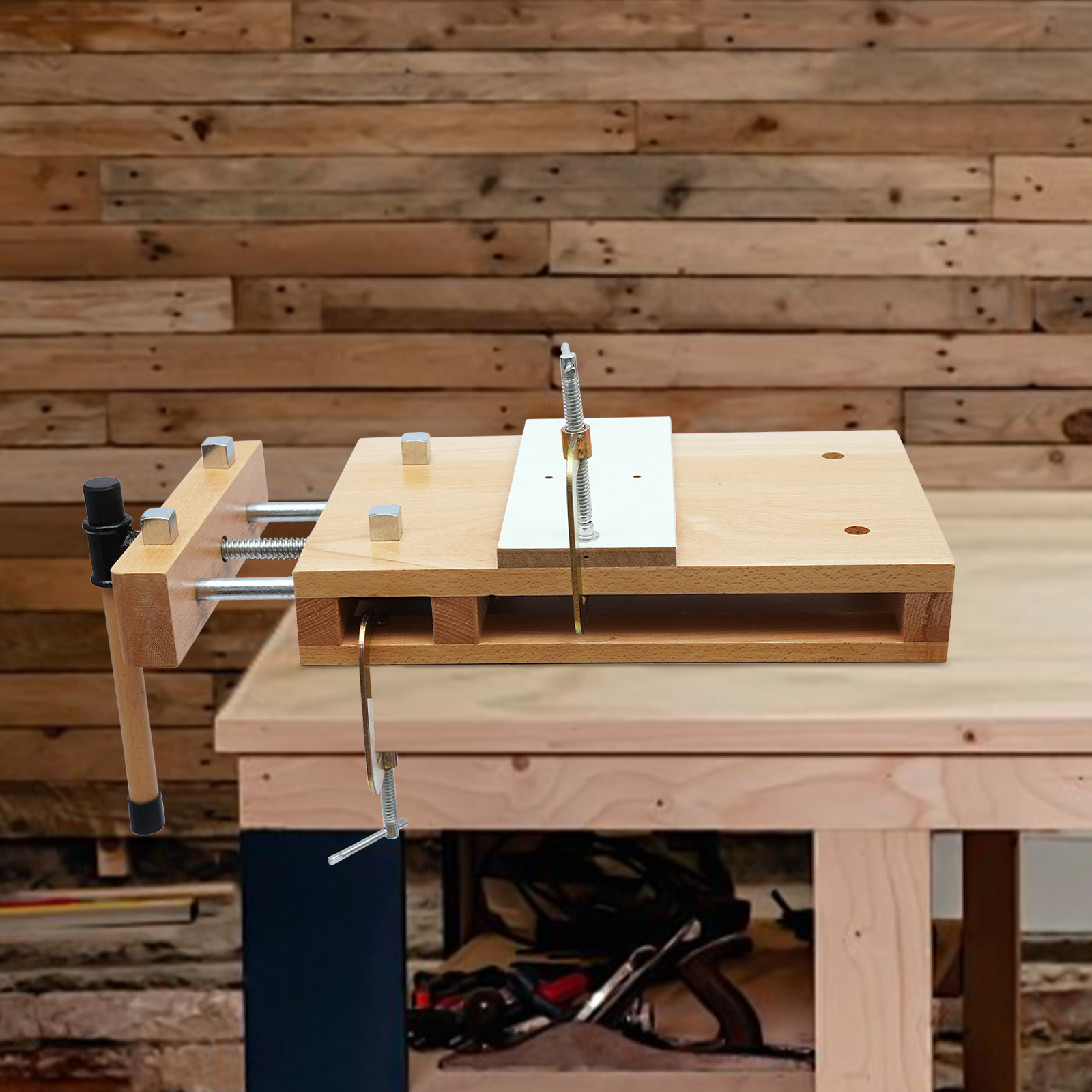 CNCEST Hard Wood Workbench, De - Woodworking Vise Types บทวิจารณ์และราคา