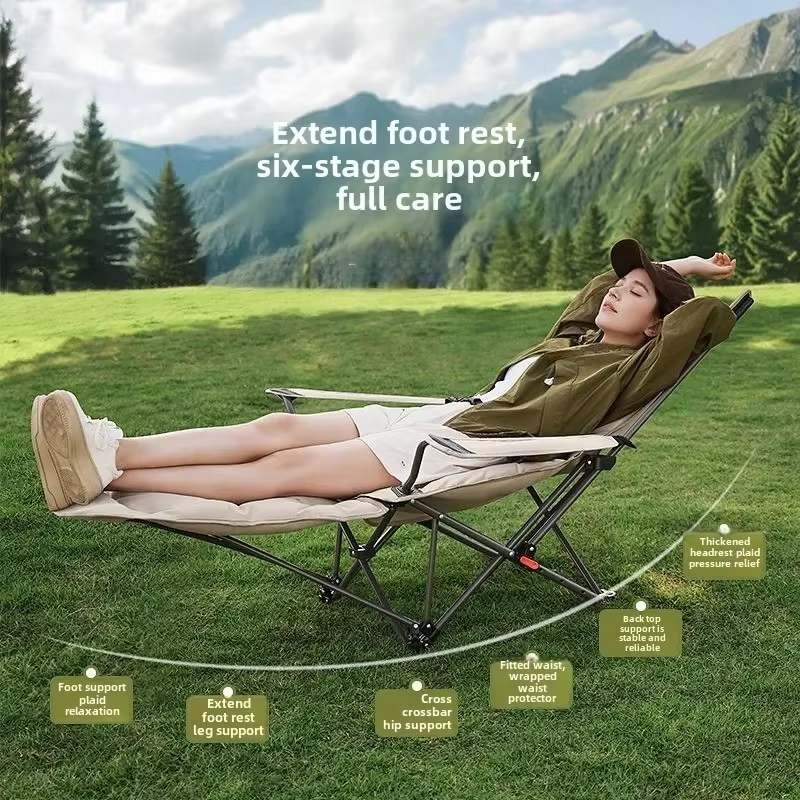Folding Recliner Portable Camp - Woodworking Outdoor Furniture บทวิจารณ์และราคา