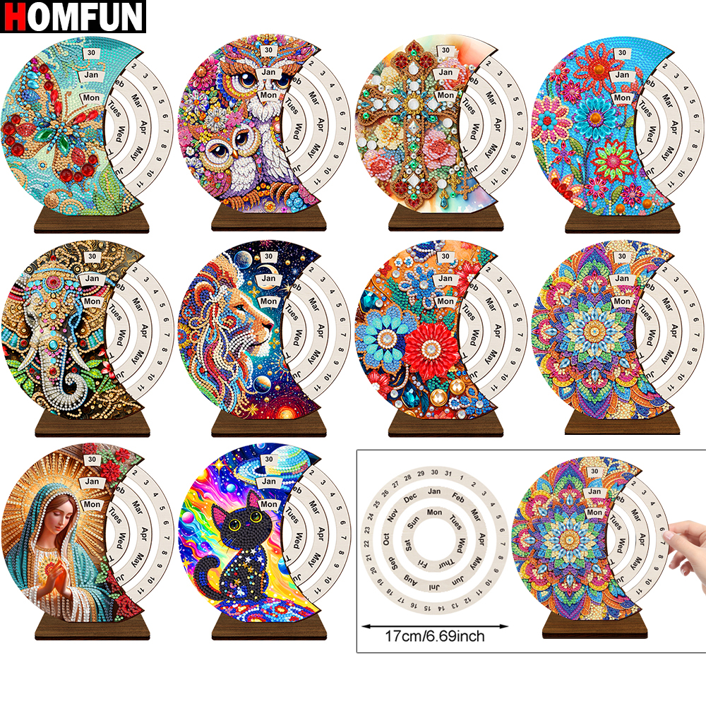 HOMFUN Diamond Painting Perpet - Woodworking Resin บทวิจารณ์และราคา