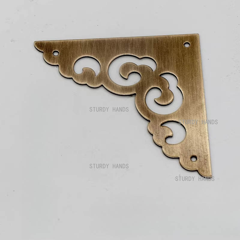 4pcs Retro pure copper corner  - Woodworking Outdoor Furniture บทวิจารณ์และราคา