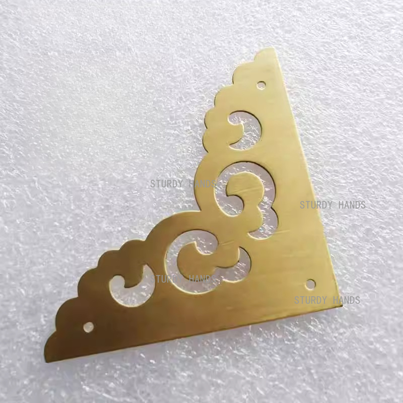 4pcs Retro pure copper corner  - Woodworking Outdoor Furniture บทวิจารณ์และราคา