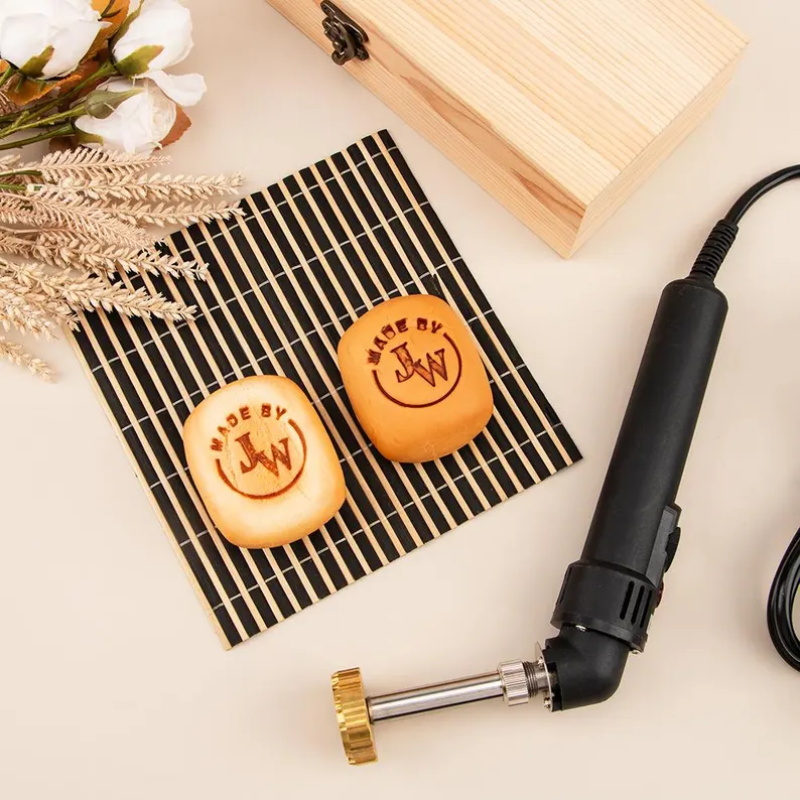 M8 Custom Branding Iron Stamp  - Woodworking Logo Design Free บทวิจารณ์และราคา