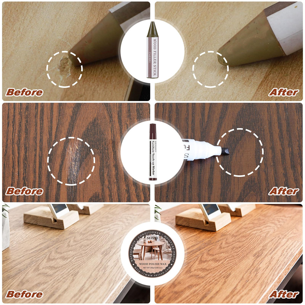 SEISSO 25Pcs Wood Furniture Re - Woodworking Oil บทวิจารณ์และราคา