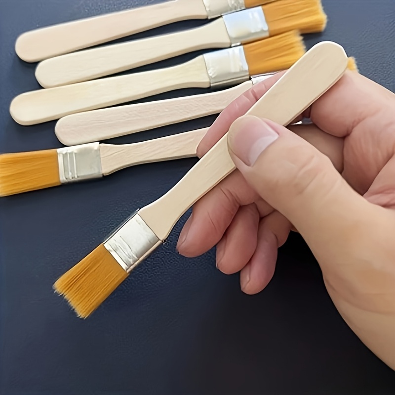 10Pcs Wooden Handle Nylon Bris - Woodworking Oil บทวิจารณ์และราคา