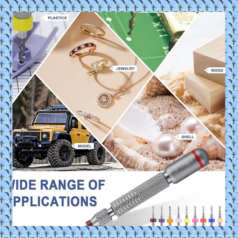 NOCM Hand Drill Bits Set - 10P - Woodworking Vise Types บทวิจารณ์และราคา
