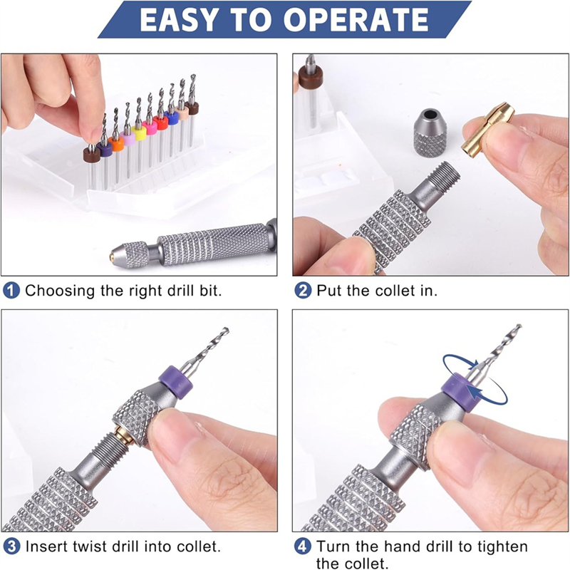 NOCM Hand Drill Bits Set - 10P - Woodworking Vise Types บทวิจารณ์และราคา