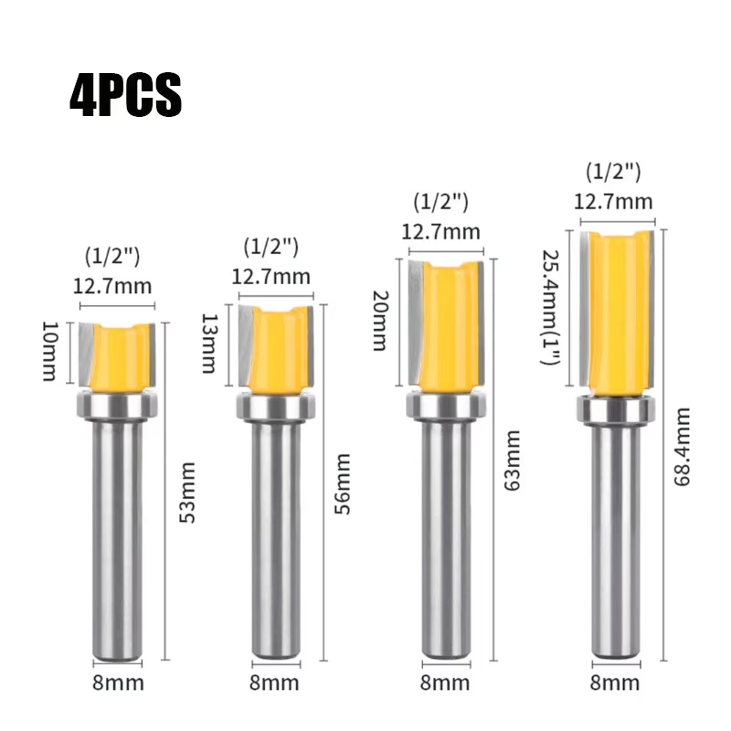 Milling Cutter 8mm Shank Templ - Woodworking Project Plans บทวิจารณ์และราคา