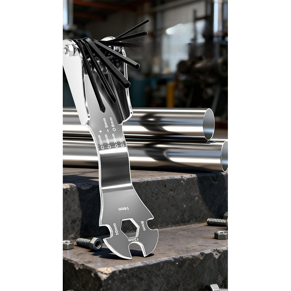 11 in 1 Foldable Hex Key Wrenc - Woodworking Terms บทวิจารณ์และราคา