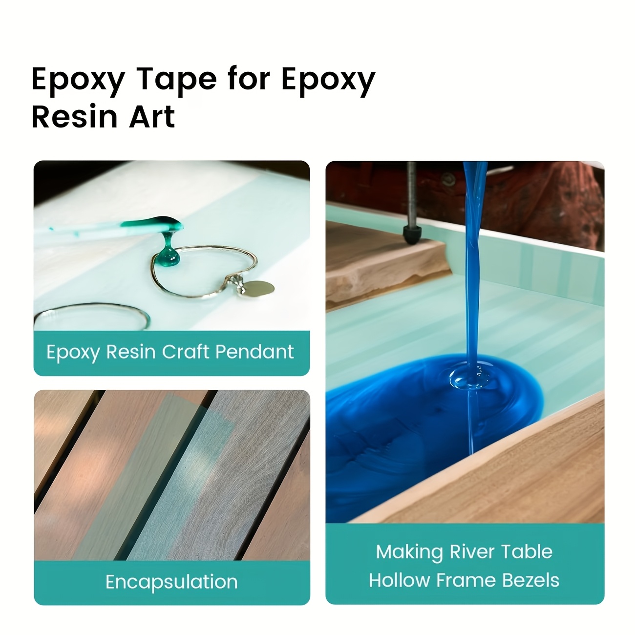 YITAPE Green Epoxy Resin Tape  - Woodworking Resin บทวิจารณ์และราคา