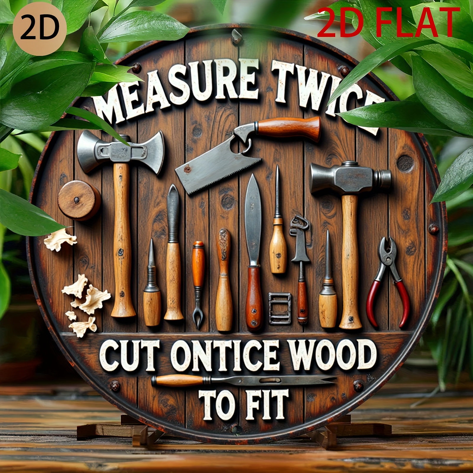 2D planar circular wooden tool - Woodworking Logo Design Free บทวิจารณ์และราคา