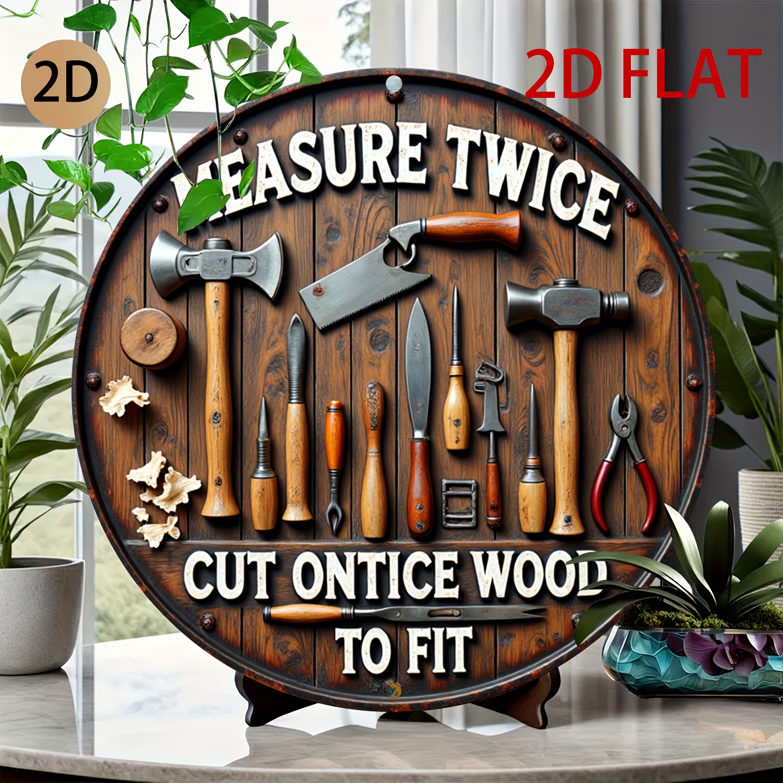 2D planar circular wooden tool - Woodworking Logo Design Free บทวิจารณ์และราคา