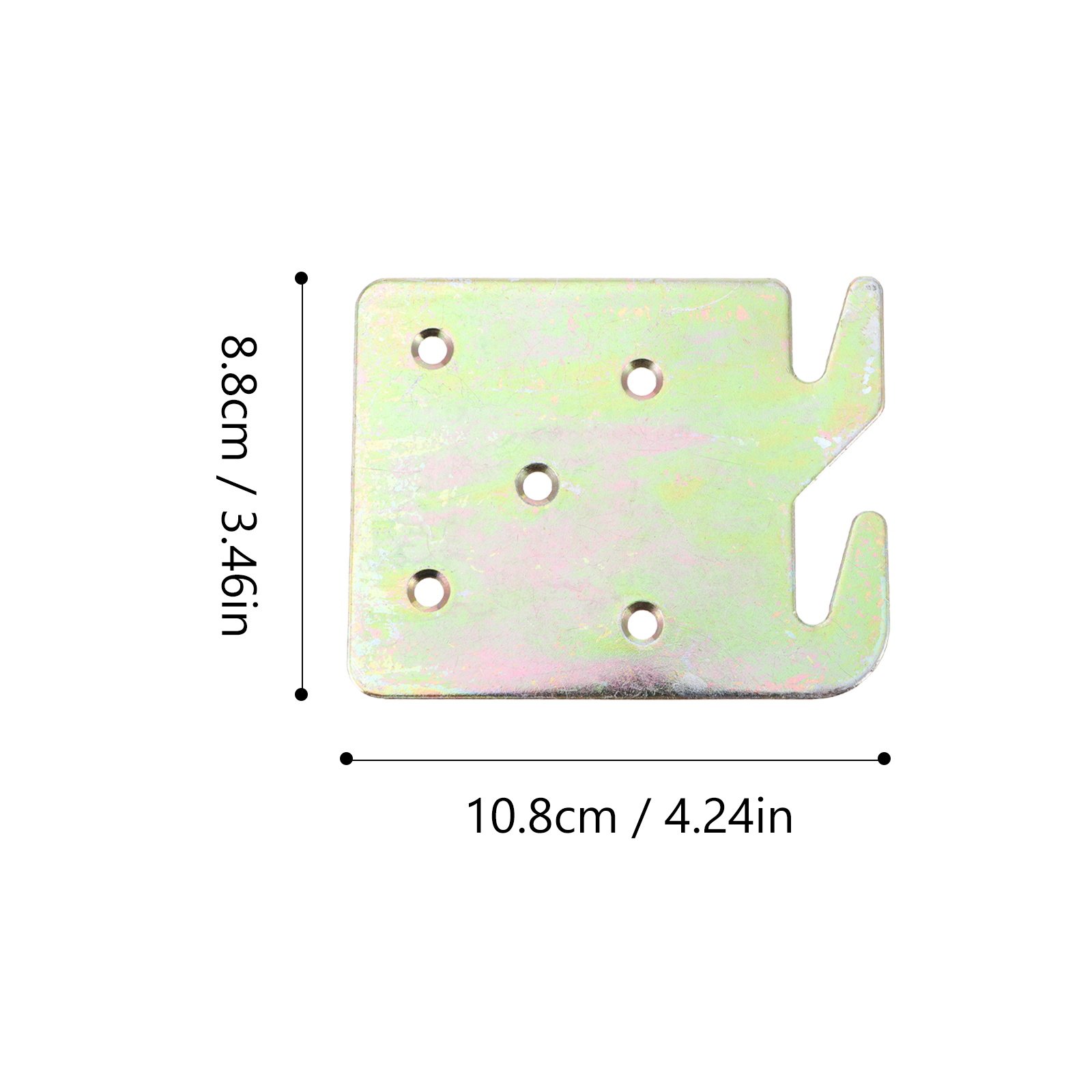 4Pcs Rustproof Bed Rail Hook S - Woodworking Terms บทวิจารณ์และราคา