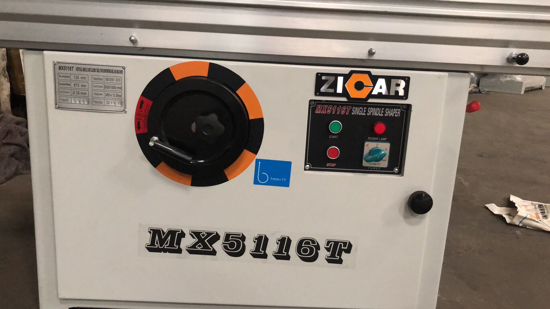 ZICAR Popular Spindle Moulder  - Zicar Woodworking Machinery บทวิจารณ์และราคา
