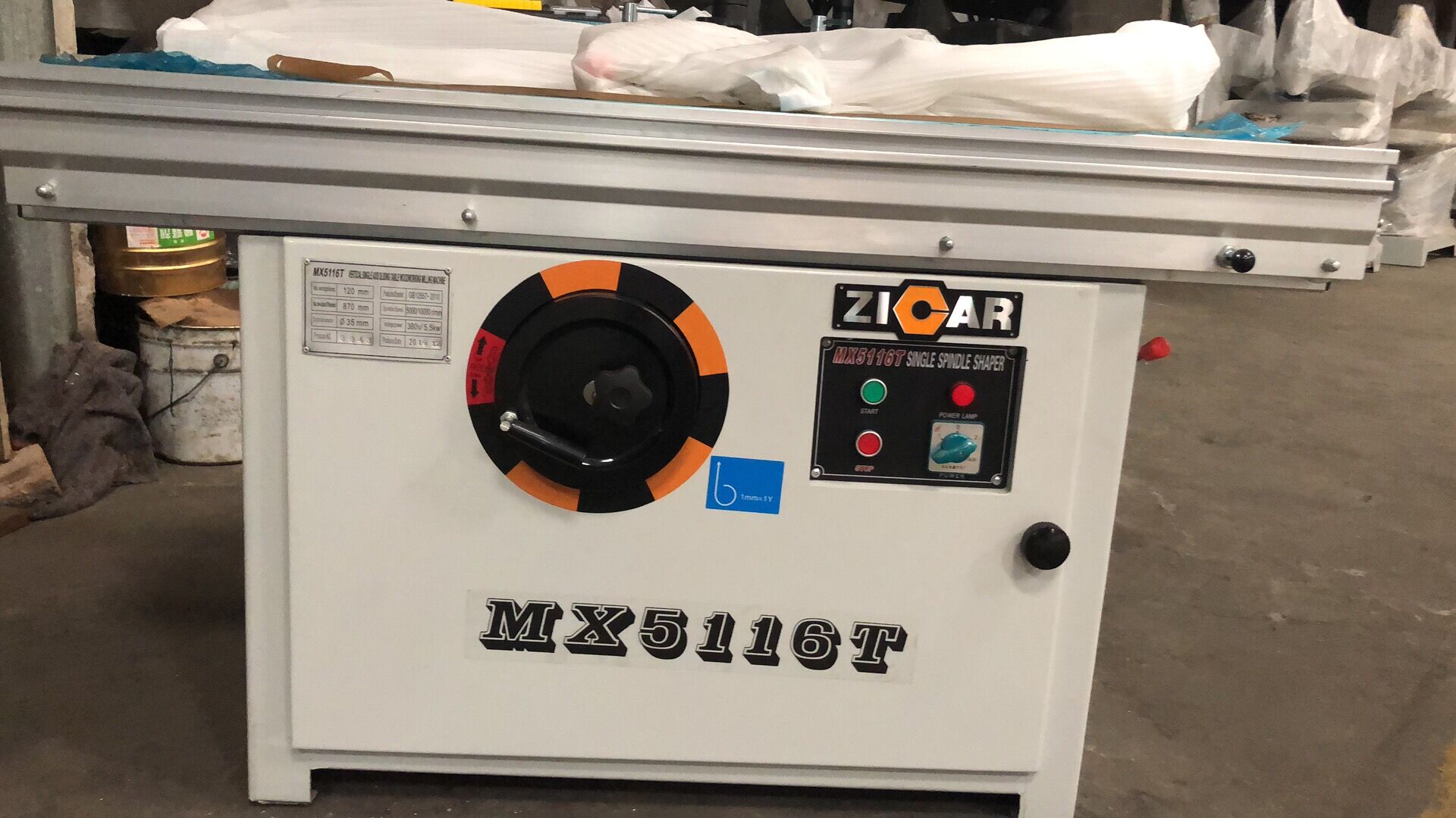 ZICAR Popular Spindle Moulder  - Zicar Woodworking Machinery บทวิจารณ์และราคา